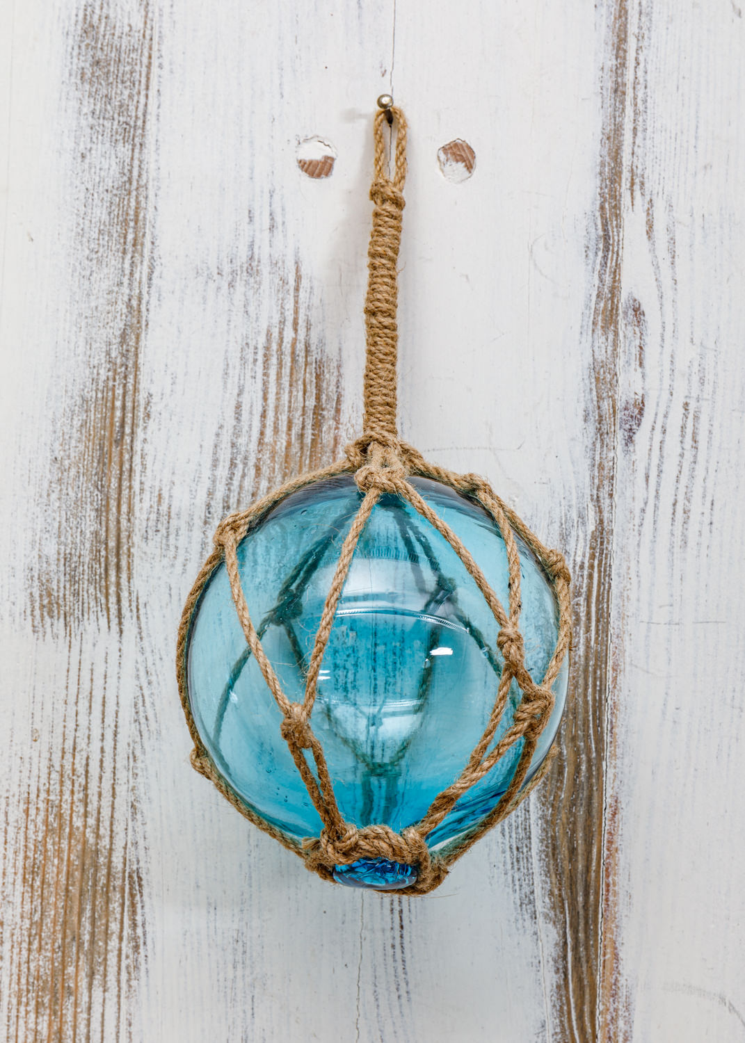 glas kugel türkis aufhängen | mare-me. maritime dekoration & geschenke