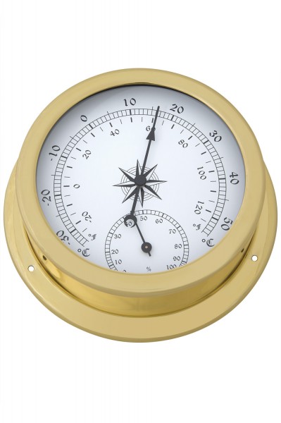 Thermometer Hygrometer analog 14,5cm