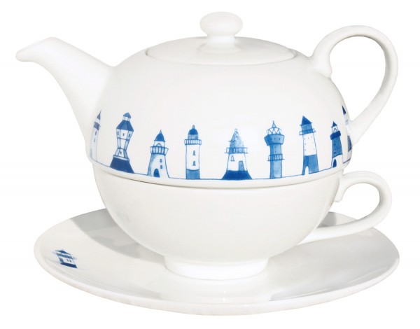 Tea for One Leuchtturm Porzellan
