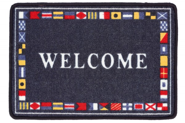 Fußmatte Welcome Flaggen