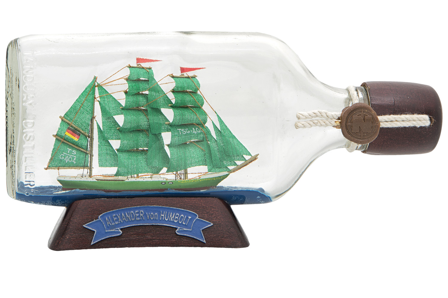 Flaschenschiff, A. v. Humboldt, 250ml, Premium Flaschenschiffe, Flaschenschiffe, Maritime Klassiker
