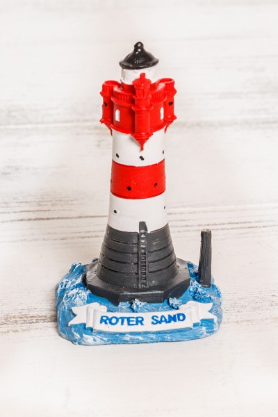Mini Leuchtturm Roter Sand