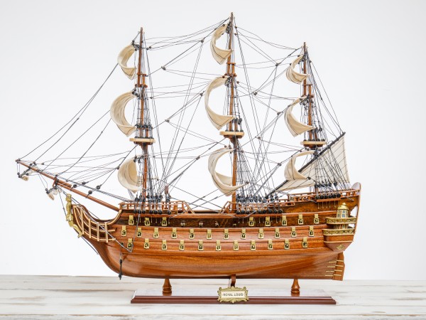 Kriegsschiff Modell Royal Louis
