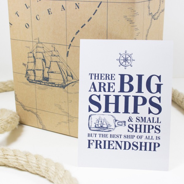 Postkarte Big Ships