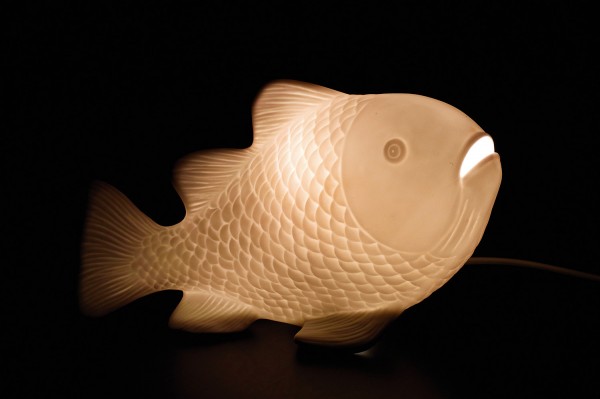 Keramikampe Fisch elektrisch