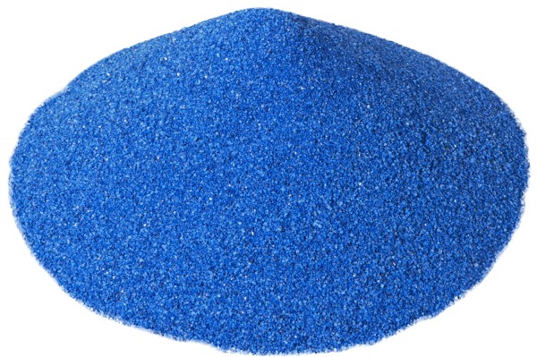 Dekoration Sand, blau, 1kg