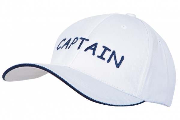 Weiße Mütze Kapitän Captain